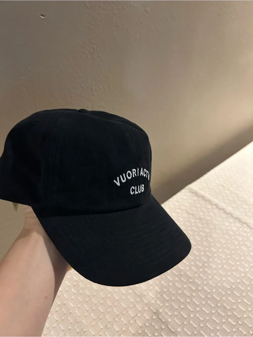 Vuori ACTV Club Dad Hat black NWT